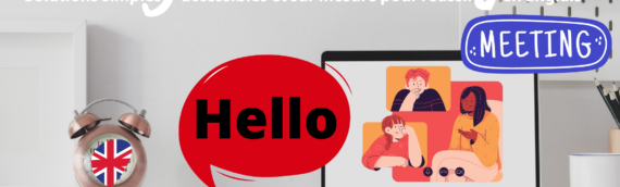 Reprise de nos Webinaires en anglais